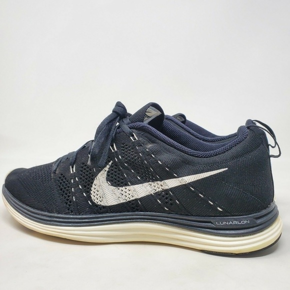 Nike Men Shoe Flyknit Lunar 1 Size 10.5 Sneaker - Picture 7 of 10